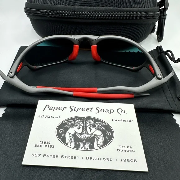 Paperstreetshade Fight Club Tyler Durden NEW Oliver Peoples 523 xmetal Brad Pitt - Picture 2 of 16